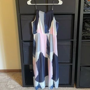 Banana Republic Pleated Midi Dress